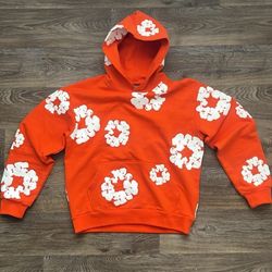 Orange Denim Tears Hoodie