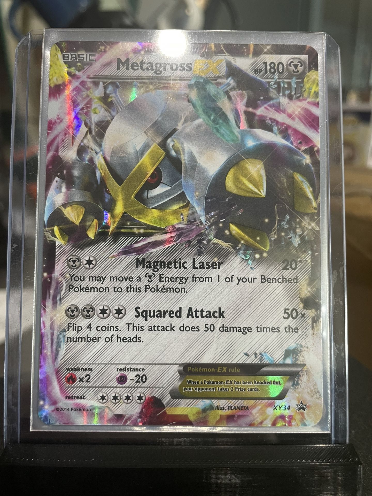 shiny metagross pokemon card TCG EX Black Star Promos XY34 Promo Card Type Shiny Metagross GX 157a/145 PTCGO