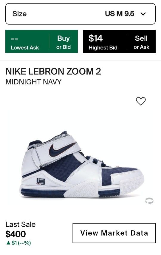 Nike Lebron Zoom 2