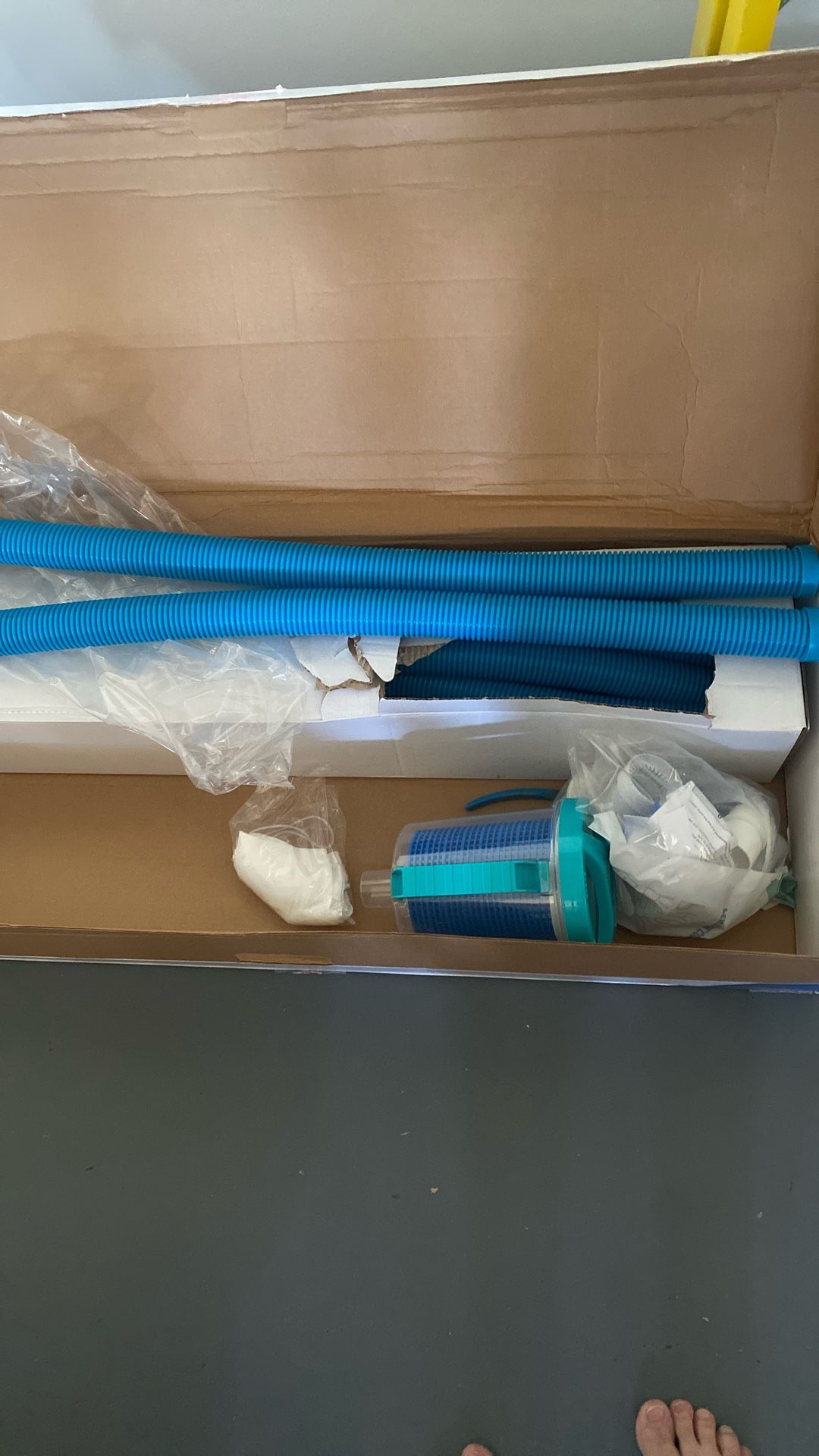 Kreepy Krauly Hose And Leaf Canister