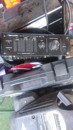 Realistic 20 watt Ampliifier