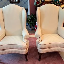 Drexel Heritage Wingback Chairs