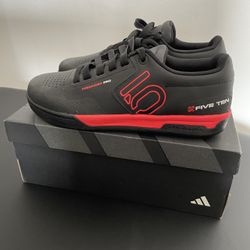 Adidas Five Ten Freerider Pro MTB Shoes Black/Red – Men's Size 12 – New w/ Box