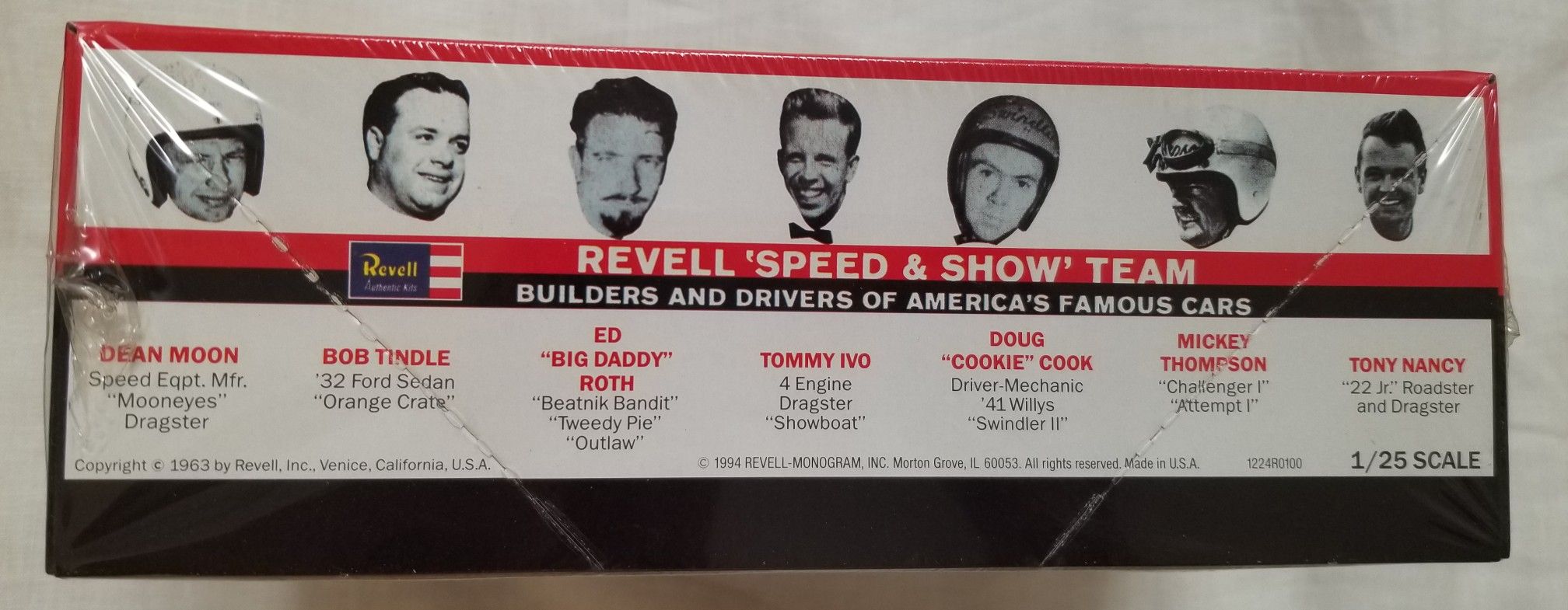 REVELL TONY NANCY 22 JR 2 CAR DRAGSTER &ROADSTER Model KIT1/25 SCALE