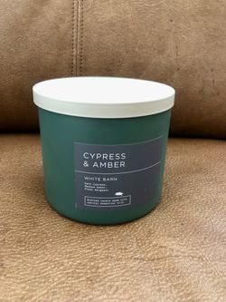 Cypress & Amber 3-Wick Candle