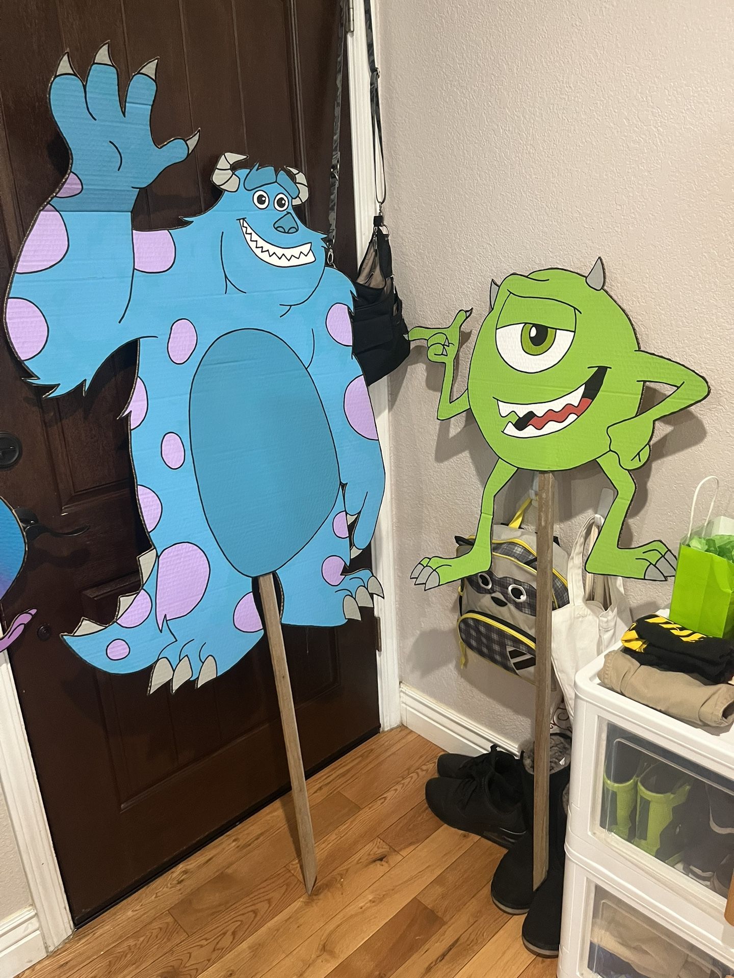 Monsters Inc Cardboard Cutouts