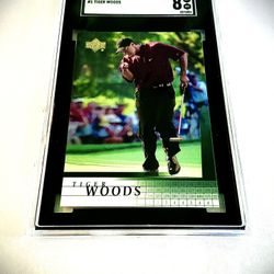 TIGER WOODS ROOKIE CARD GRADED PSA SGC GEM MINT 📈💎🔥