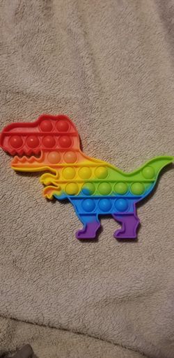 Dinosaur Fidget Pop It 