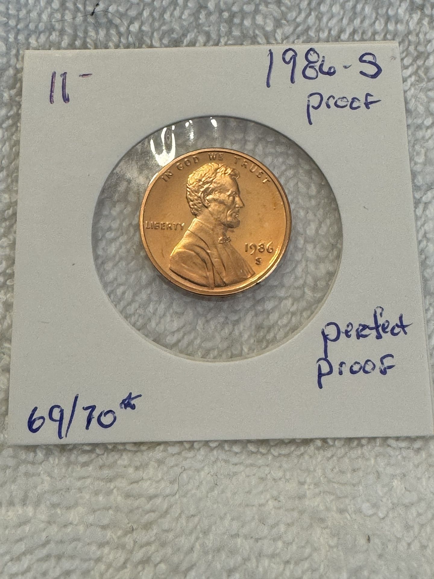 1986-S Proof Lincoln Penny (GEM)