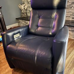 Baltic II Contemporary Swivel Glider Power Recliner W/ Power Headrest