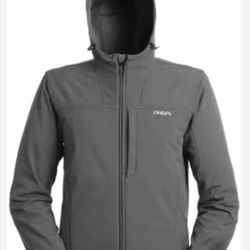 New Mobile Warming Men's Heated Jacket battery Silverpeak Size XLarge Hooded