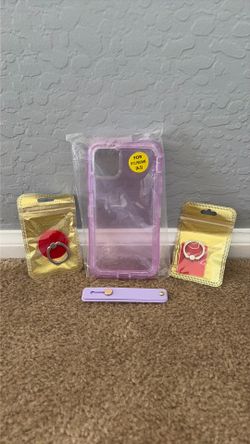 iPhone 11 Pro Max Lavender Case plus Free add ons