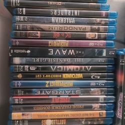action /comedy Blueray DVD's 