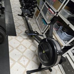 Heavily Used Concept 2 Model D Rower With PM5 Monitor 