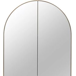 30”w 34”h Framed Arch Medicine Cabinet