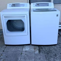 Washer and dryer Lg