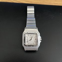 Cartier Santosgalbe 2319 analog watch men