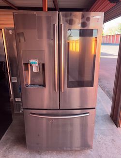 Samsung Stainless Steel Refrigerator And Freezer