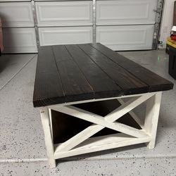 Wood Rustic Coffee Table