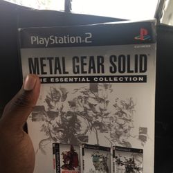 Metal Gear solid essential collection for the Ps2