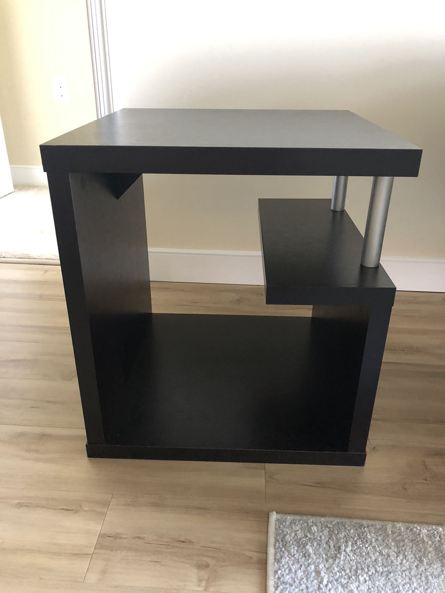 Espresso side table/night stand