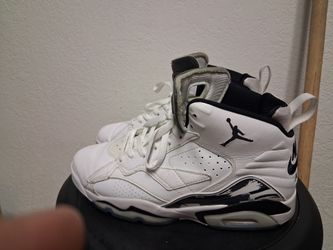 Air Jordan 6 White Black Sneakers