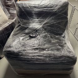 Macy’s LAF Power Recliner – Charcoal Fabric Sectional Piece