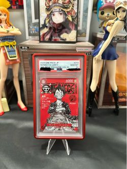 One Piece Monkey D. Luffy ST21-014 Red Japanese Magazine Promo vol. 20 PSA 10