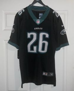 Philadelphia Eagles Saquon Barkley Black Home Jersey Adult Men’s size Medium New with tags