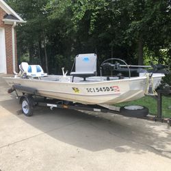 Fisher Marine 15’ Boat 