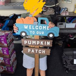 Fall Autumn Sign Decor