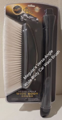 NEW Meguiar's Versa-Angle Wide Body Brush - Discontinued - Auto Detailing Supplies - Info in the Description