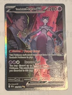 Team Rockets Mewtwo Ex Destined Rivals