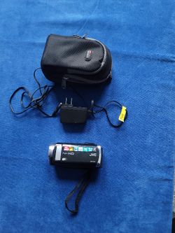 JVC GZ-EX250BU HD Camcorder – Great Condition!