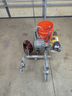 Line Or Paint Sprayer line machine Works great