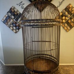 Rod Iron Bird Cage
