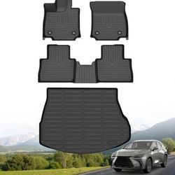 Floor Mats Cargo Liner Set Fit-2022-2026 NX Lexus weather protection anti slip new full set