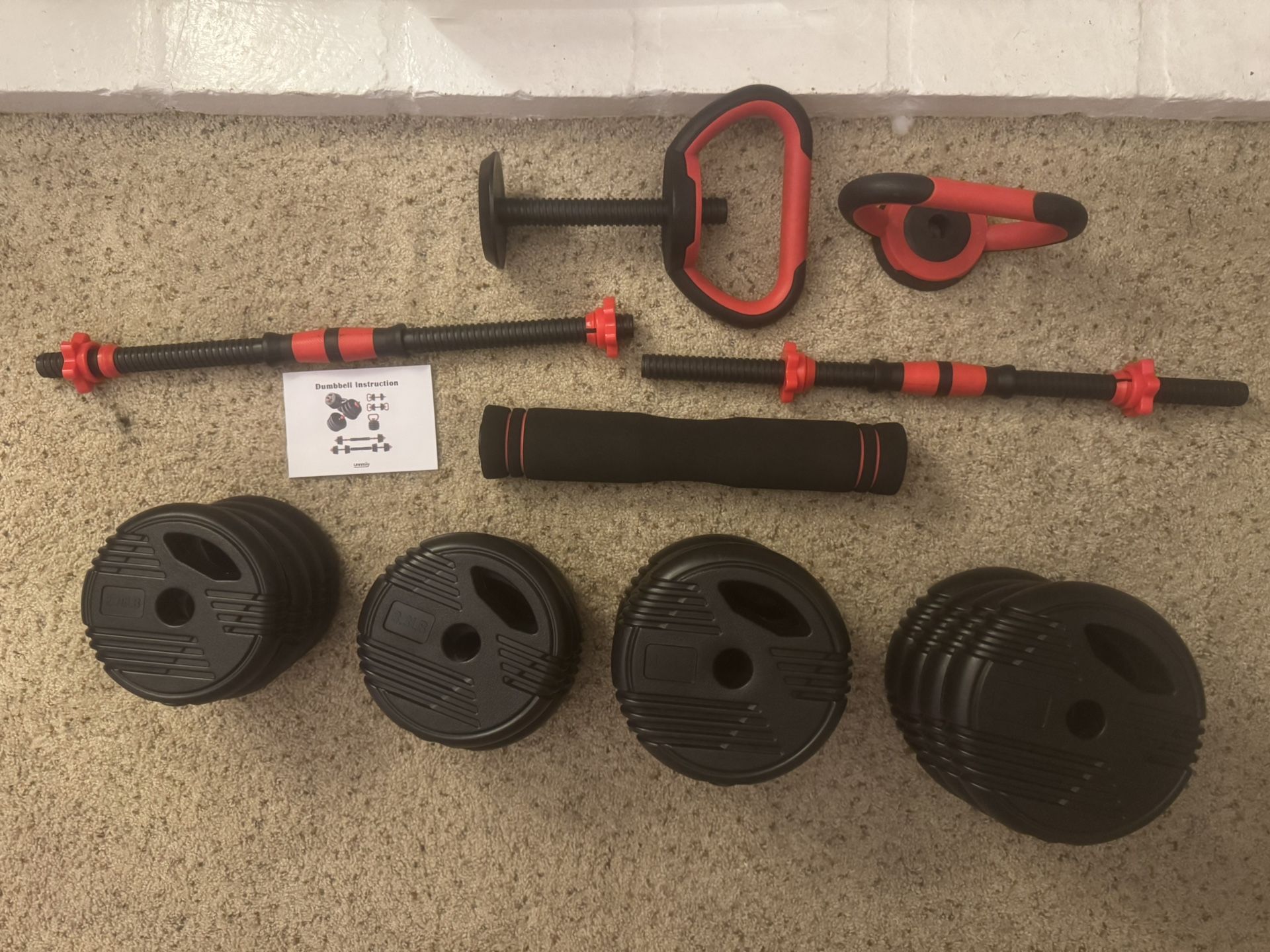 Adjustable Dumbbell Set