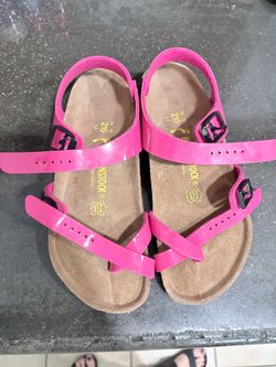 Birkenstock Kids Sandals Hot Pink Size 33