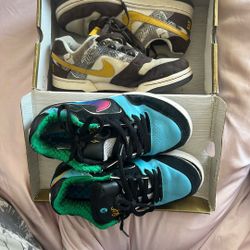 Dunks Lf Offers No Box For Blue Ones —check Discription
