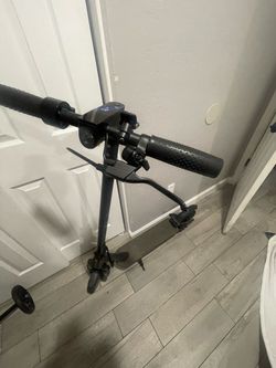 Scooter comes with charger