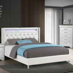 Queen Bed Frame Mattress Sold Separately