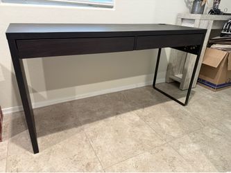Ikea Micke Black-Brown Desk