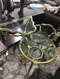 Coffee table, 1 end and sofa table