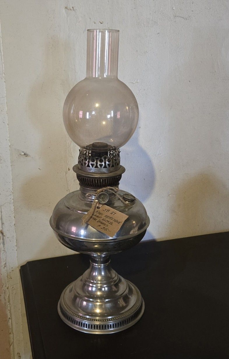 Antique Oil Lamp