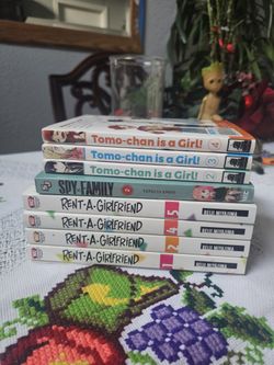 Anime Manga Lot Of 8