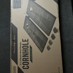 Cornhole Bean Bag Game 4’ x 2’ Rustic Wood Design 