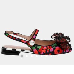 Betsy Johnson Shoe-LIVY BLACK POPPY