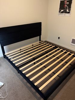 King bed frame