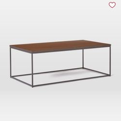 West Elm Rectangle Coffee Table